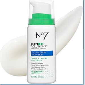 No7 Dermocare Solutions Oily‎ Blemish Prone Skin Daily Moisturizer 3 Fl Oz